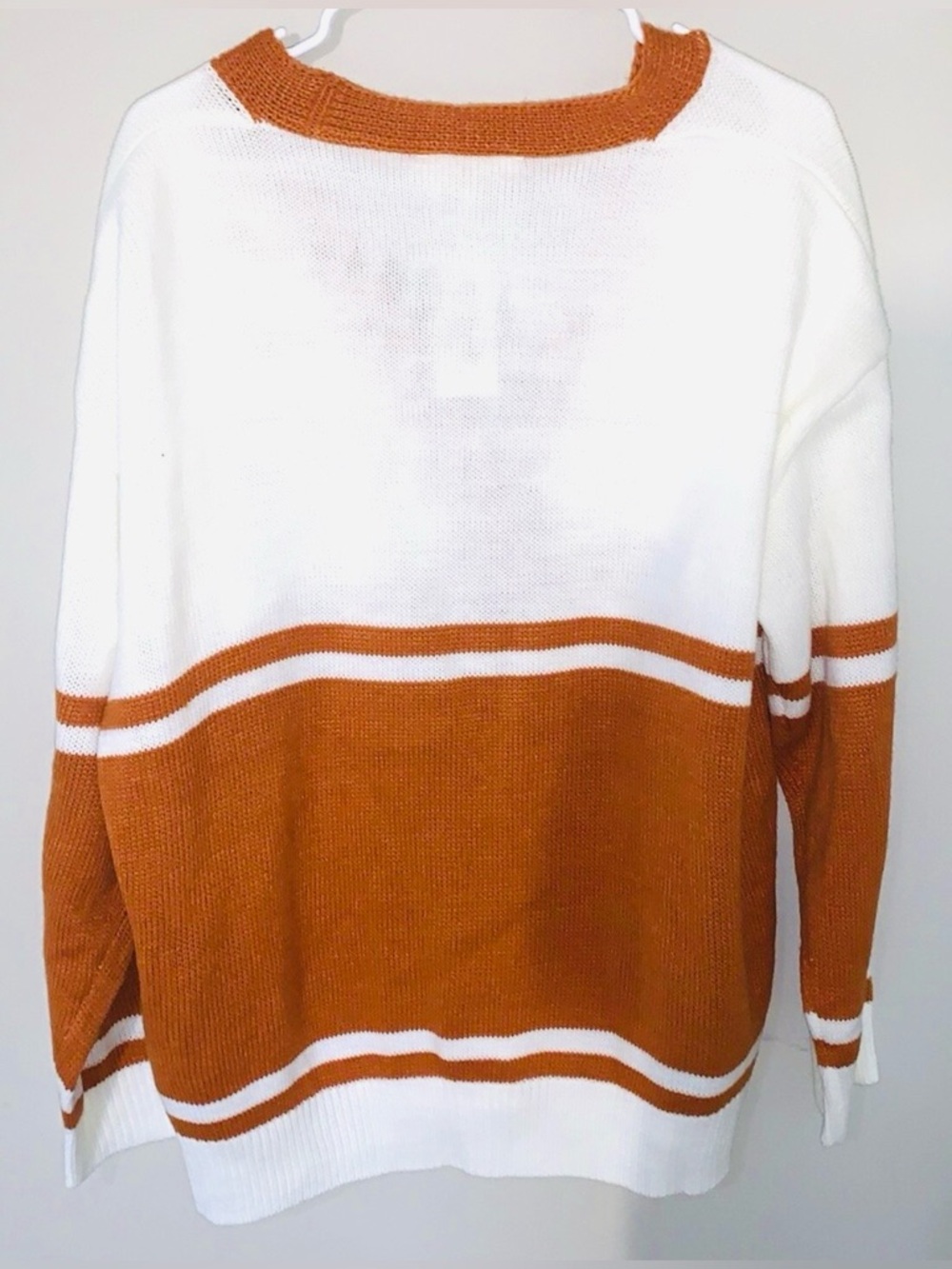 NEW [Haptics] Texas Longhorns NCAA Varsity Cardigan Sweater Women’s Sizes S-3X - Picture 6 of 8
